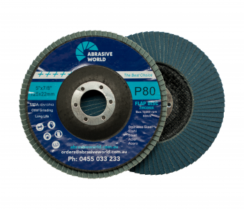 European Zirconia Flap Disc125mm 80Grit x 1pc